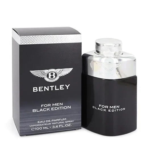 Bentley Bentley For Men Black Edition Perfume For Men/Cologne for Men Eau de Parfum 3.4 Oz Edp