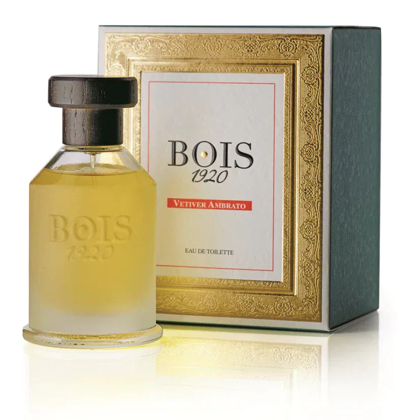 Bois 1920 Vetiver Ambrato Unisex Perfume/Cologne For Men & Women Eau de Toilette 3.4 Oz Edt