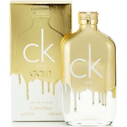 Calvin Klein  CK One Gold Unisex Perfume/Cologne For Men & Women Eau de Toilette 6.7 Oz Edt