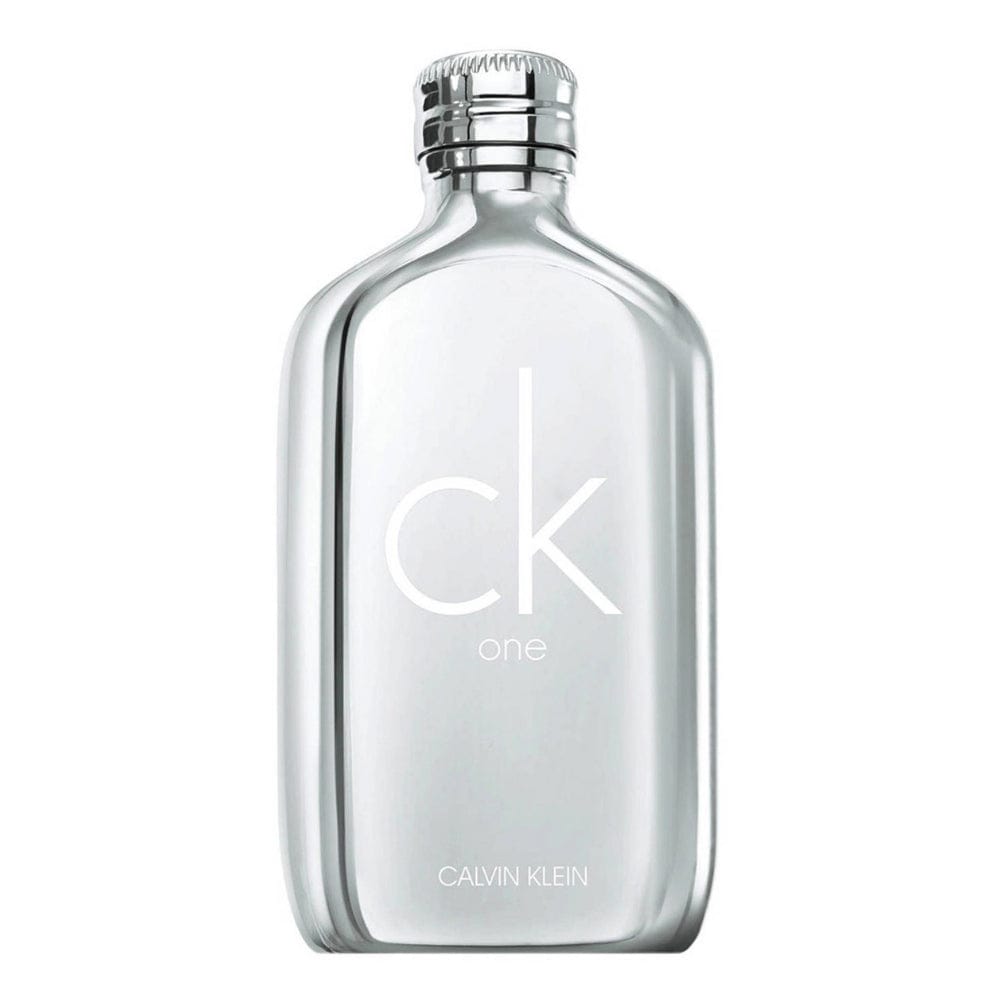 Calvin Klein CK One Platinum Edition For Unisex Perfume/Cologne For Men & Women Eau de Toilette 3.4 oz / 6.7 oz Edt
