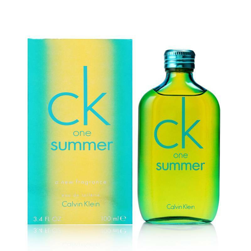Calvin Klein  CK One Summer 2014 Unisex Perfume/Cologne For Men & Women Eau de Toilette 3.4 Oz Edt