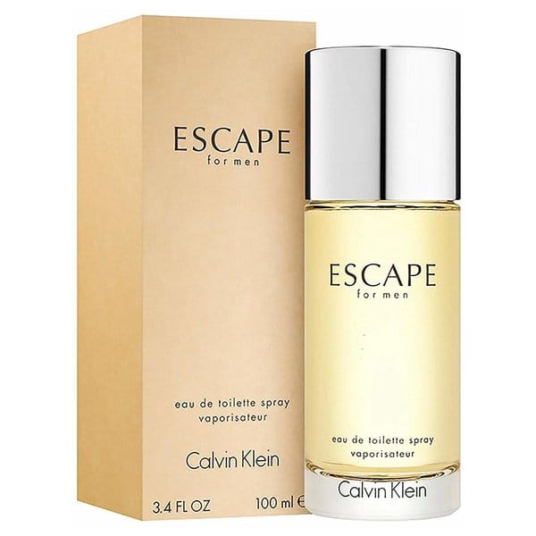 Calvin Klein Escape Cologne For Men Eau De Toilette Spray 1.0 Oz / 1.7 Oz / 3.4 Oz Edt