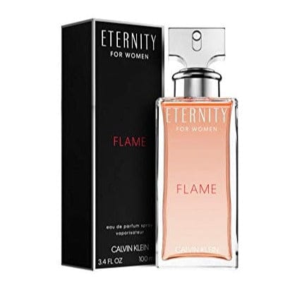 Calvin Klein Eternity Flame Perfume For Women Eau De Parfum Spray 3.4 Oz