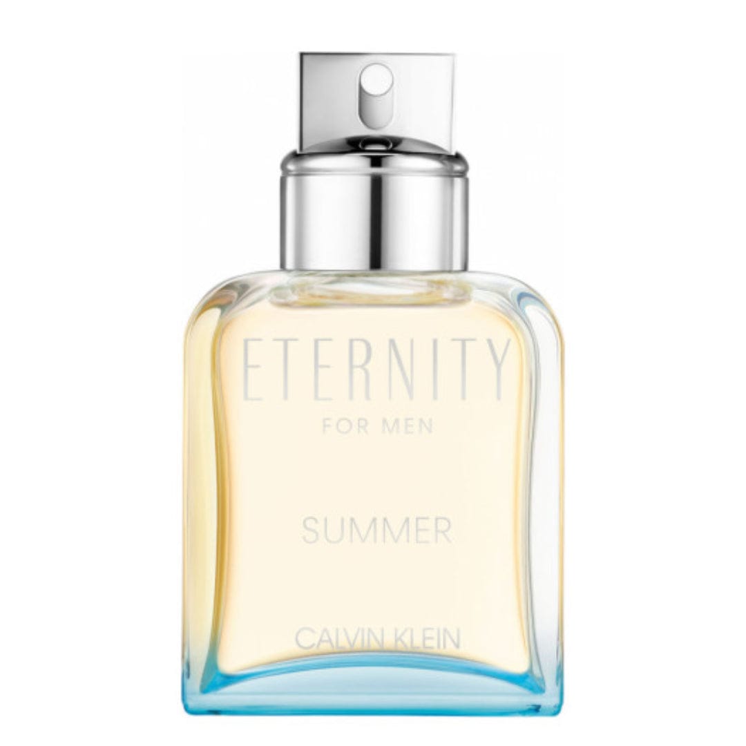 Calvin Klein Eternity for Men Summer 2019 Men Perfume/Cologne For Men Eau de Toilette 3.4 Oz Edt