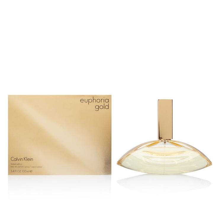 Calvin Klein Euphoria Gold Perfume For Women Eau De Parfum Spray 3.4 Oz
