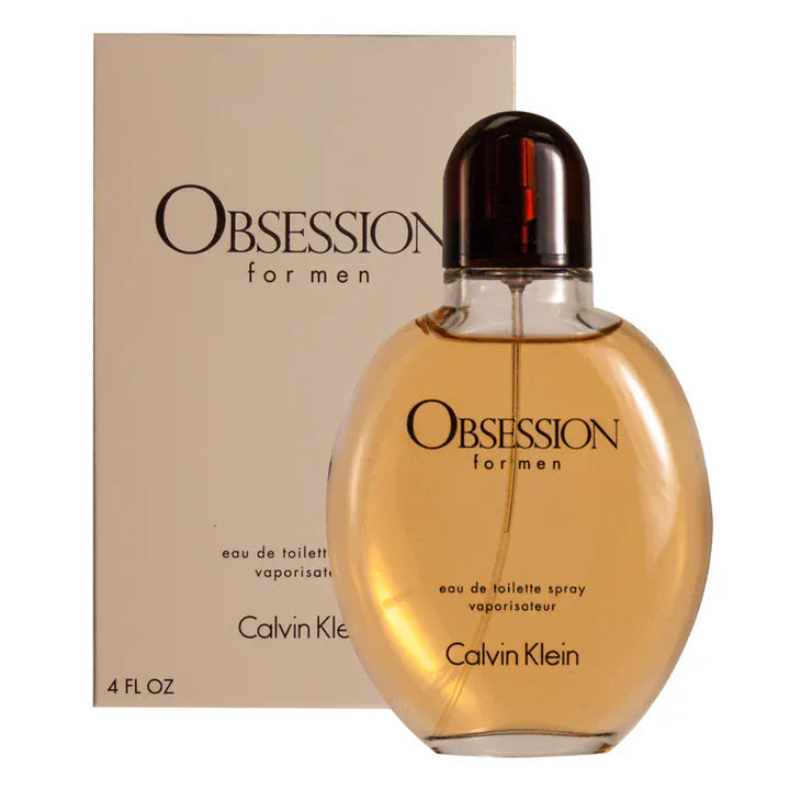 Calvin Klein Obsession For Men Perfume/Cologne For Men Eau de Toilette 2.5 oz / 4.0 oz / 6.7 oz / Gift Set 4.0 ozEdt