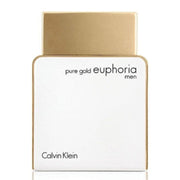 Calvin Klein Pure Gold Euphoria Men Perfume/Cologne For Men Eau de Parfum 3.4 Oz Edp