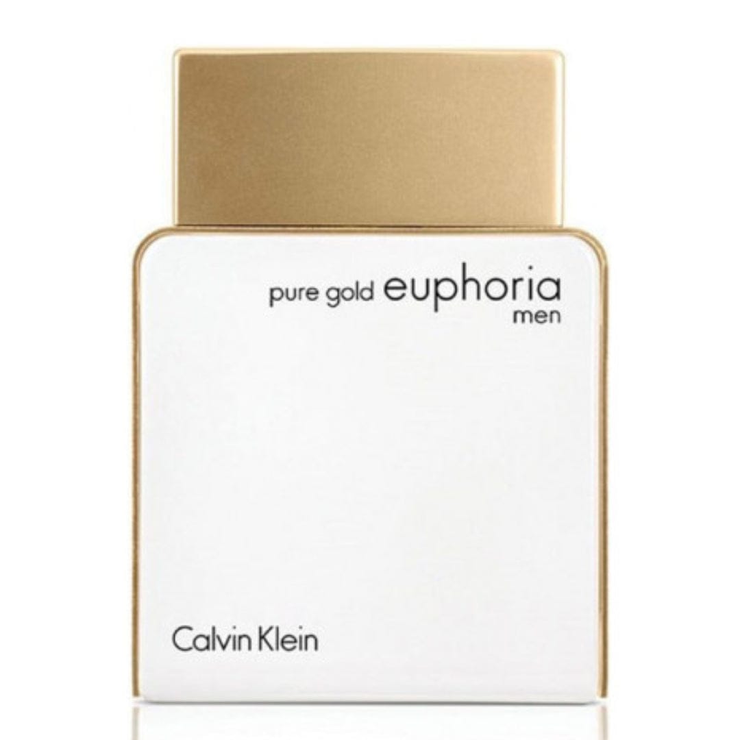 Calvin Klein Pure Gold Euphoria Men Perfume/Cologne For Men Eau de Parfum 3.4 Oz Edp