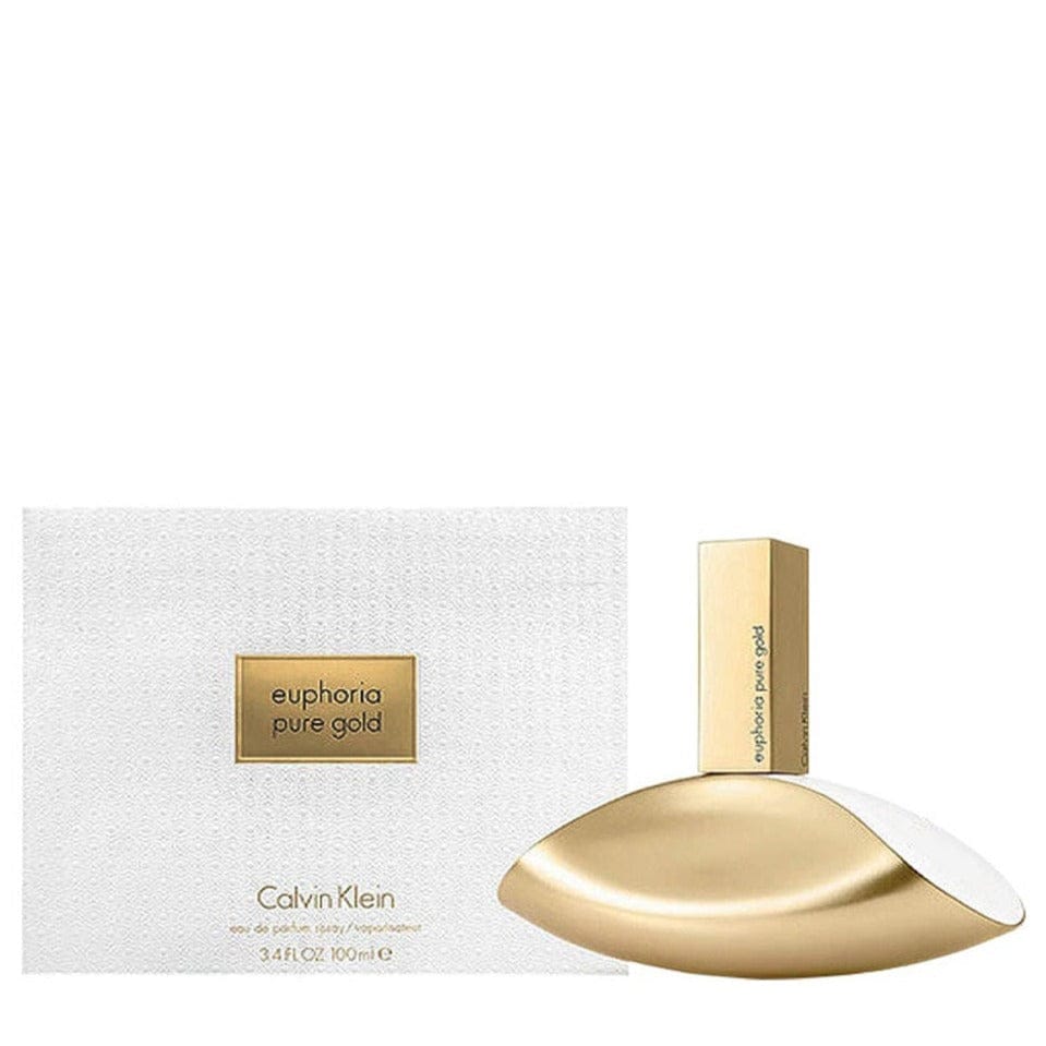 Calvin Klein Pure Gold Euphoria Women Perfume/Cologne For Women Eau de Parfum 3.4 Oz Edp