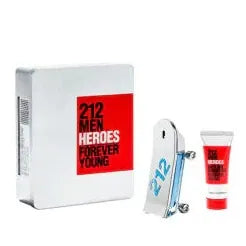 Carolina Herrera 212 Heroes Forever Young- For Men Eau de Toilette Gift Set 3.0 oz