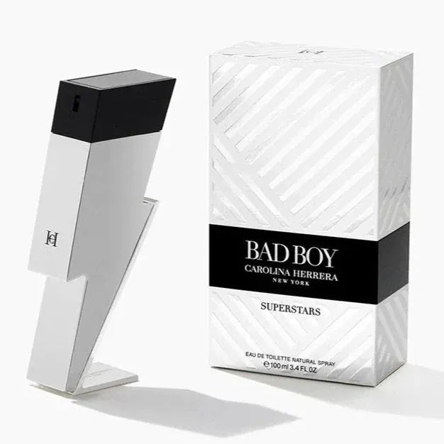 Carolina Herrera Bad Boy Superstars - For Men Eau De Toilette 3.4 oz / 100 ml