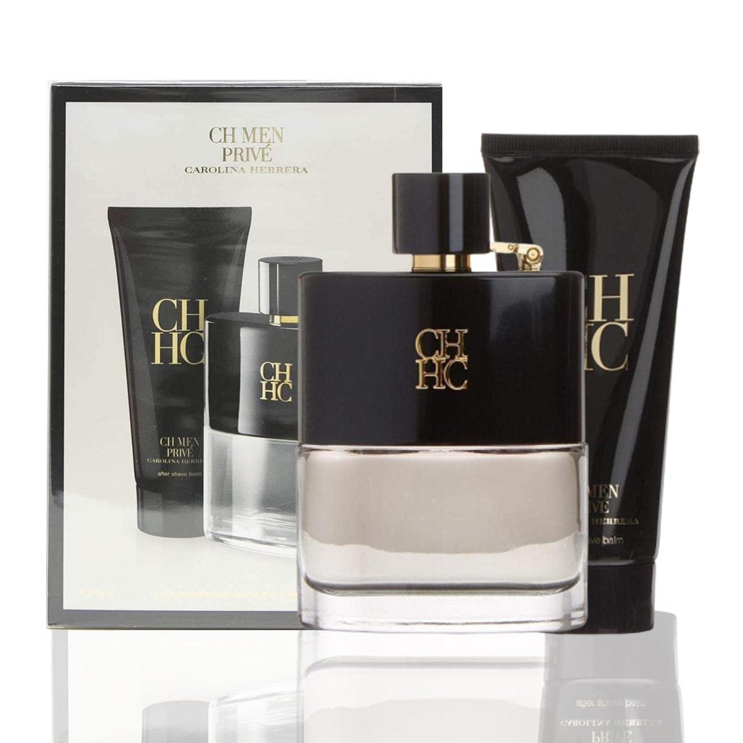 Carolina Herrera Ch Men Prive - For Men Eau De Toilette Gift Set 3.4 oz / 100 ml