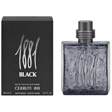 Cerruti 1881 Black Men's Perfume/Cologne For Men Eau De Toilette 3.4 Oz Edt