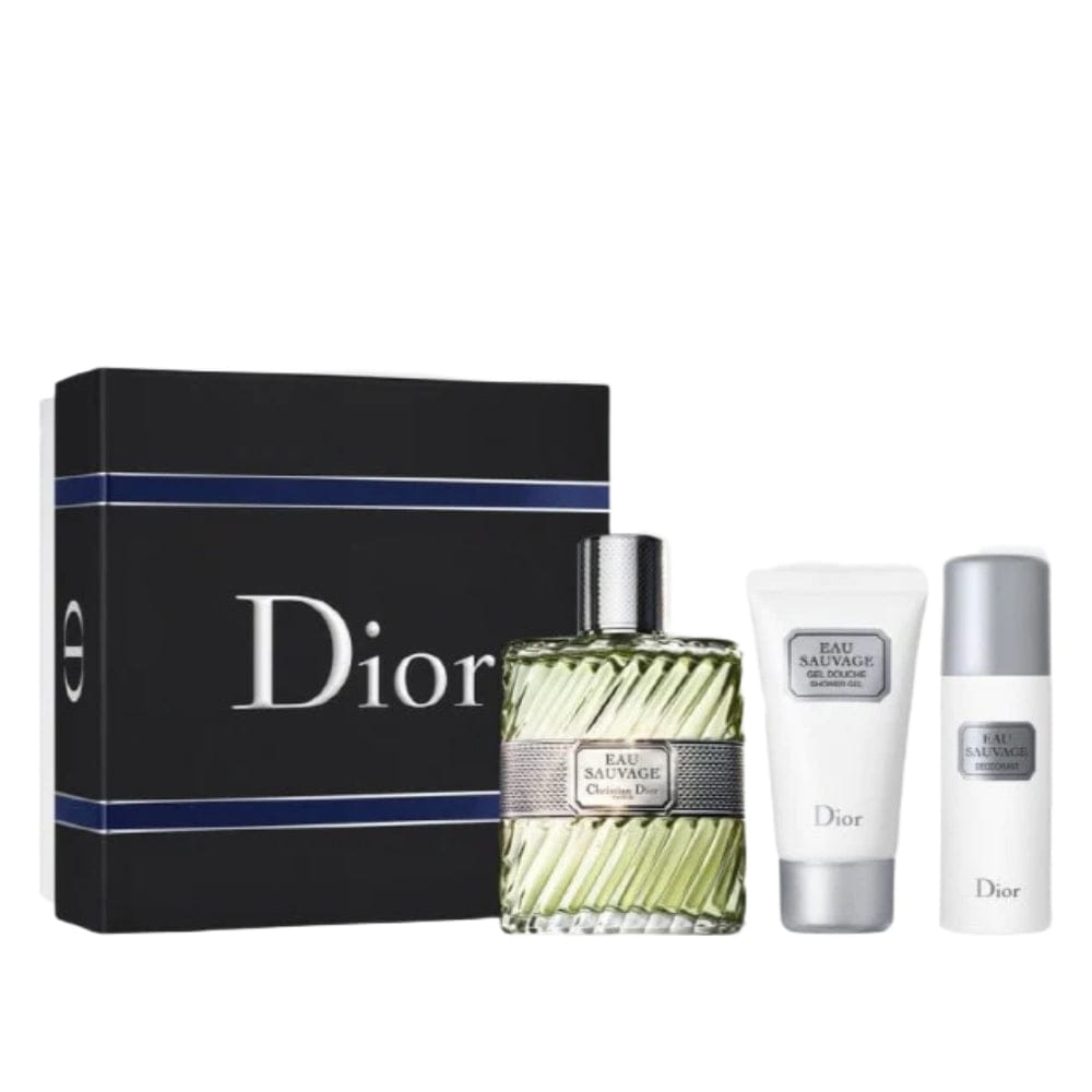 Christian Dior Eau Sauvage - For Men Eau De Toilette Gift Set 3.4 oz