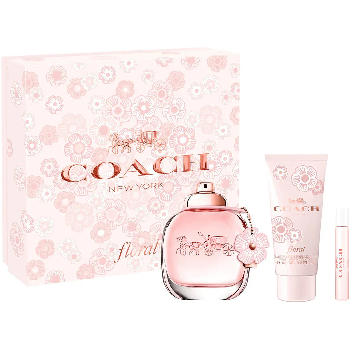 Coach Coach Floral Women's Perfume/Cologne For Women Eau De Parfum 1.0 oz / 3.0 Oz - Gift Set 3.0 Oz Gift Set 3.0 oz