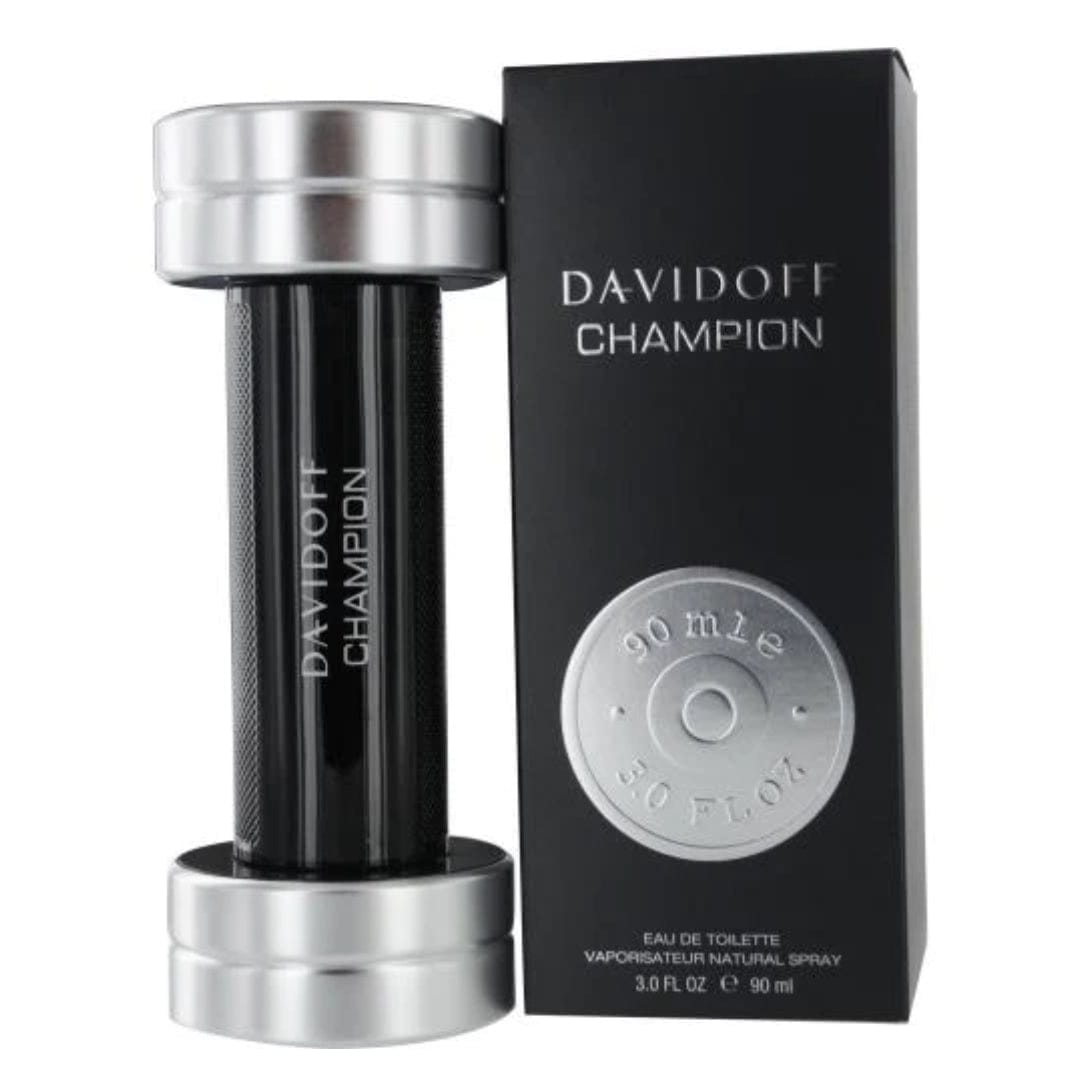 Davidoff Champion Men’s Perfume/Cologne For Men Eau de Toilette 1.6 oz / 3.4 oz / Gift Set 3.4 oz Edt 3.4 oz