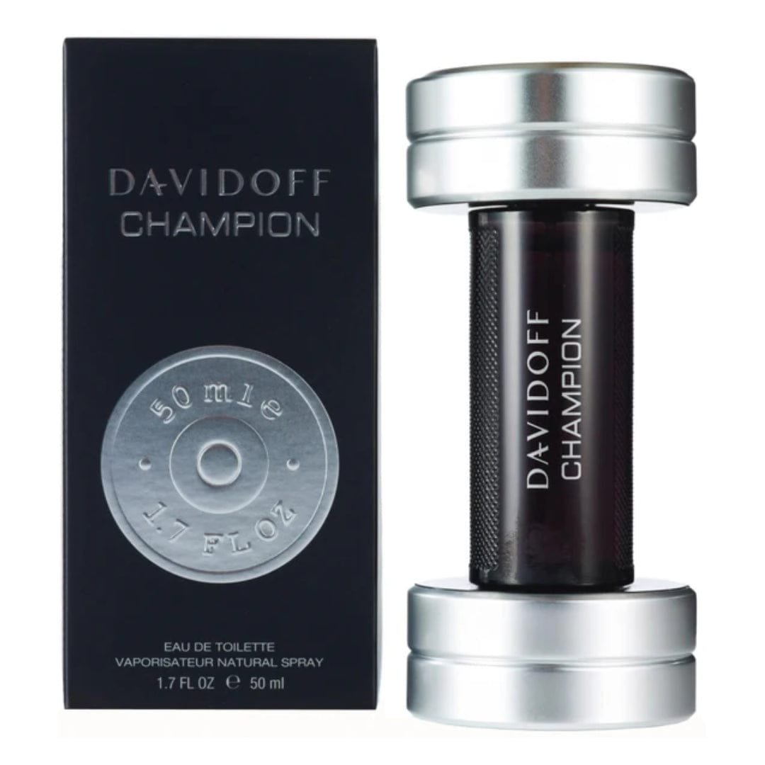 Davidoff Champion Men’s Perfume/Cologne For Men Eau de Toilette 1.6 oz / 3.4 oz / Gift Set 3.4 oz Edt 1.6 oz