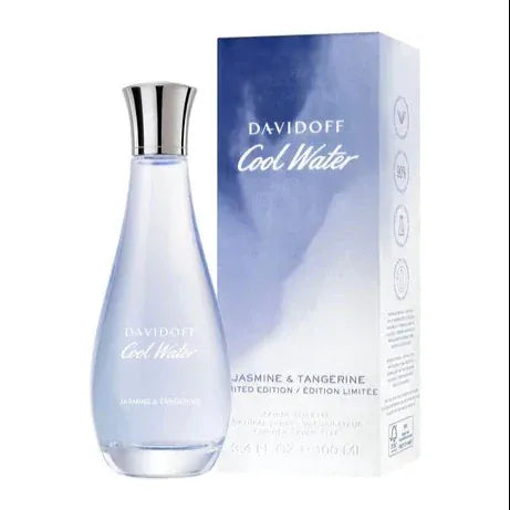 Davidoff Cool Water Jasmine & Tangerine Women’s Perfume/Cologne For Women Eau de Toilette 3.4 oz Edt