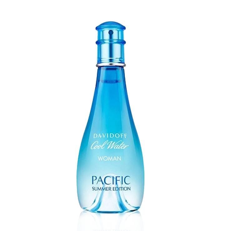 Davidoff Cool Water Pacific Summer Edition Perfume For Women Eau De Toilette Spray 3.4 Oz
