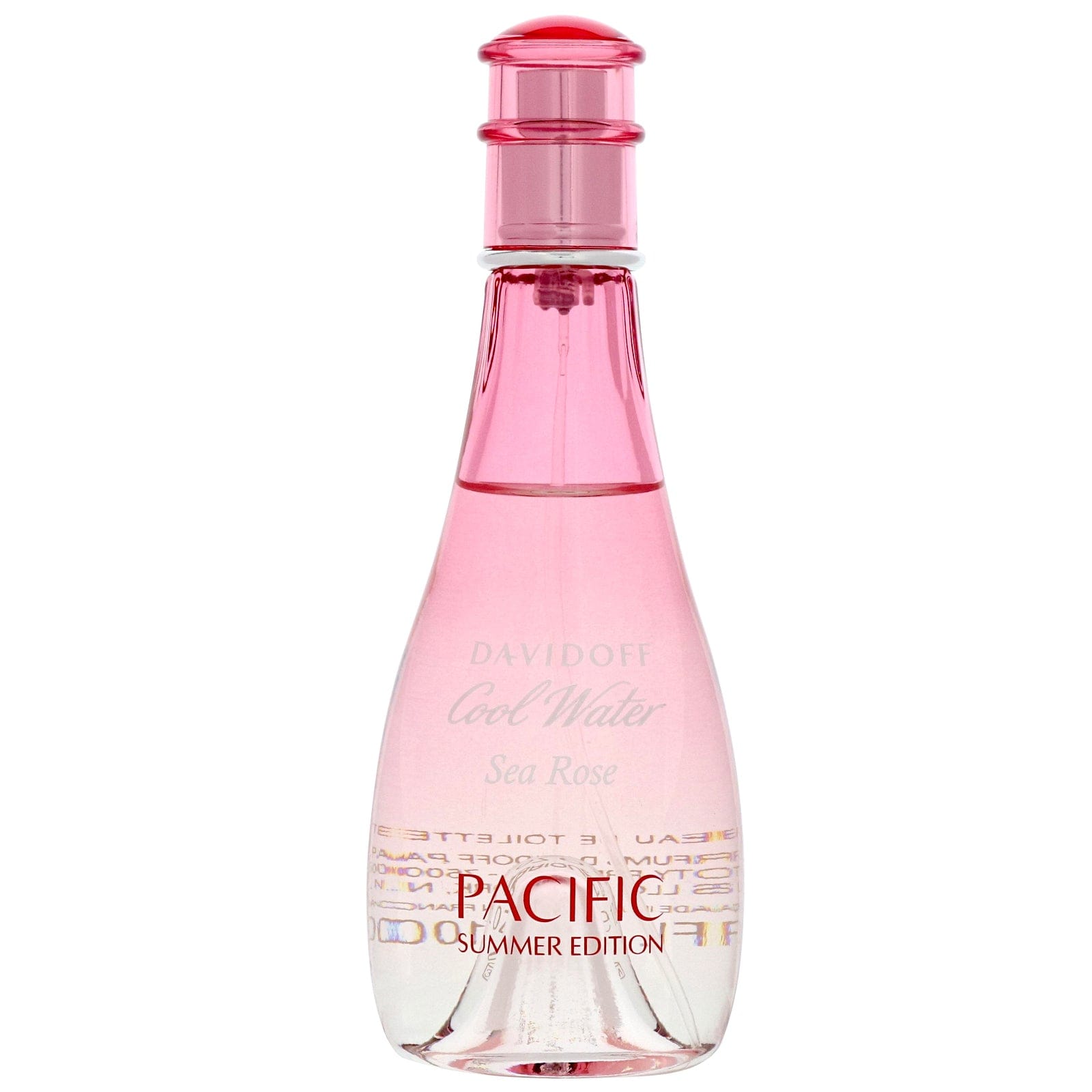 Davidoff Cool Water Sea Rose Pacific Summer Edition Perfume For Women Eau De Toilette Spray 3.4 Oz
