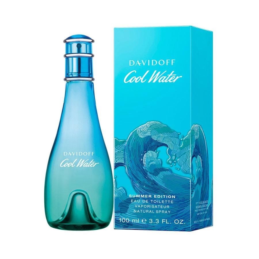 Davidoff Cool Water Summer Edition 2019 Perfume For Women Eau De Toilette Spray 3.4 Oz