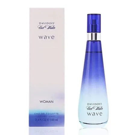 Davidoff Cool Water Wave Women’s Perfume/Cologne For Women Eau de Toilette 3.4 oz Edt