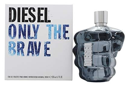 Diesel Only The Brave Men's Perfume/Cologne For Men Eau De Toilette 1.6 oz / 2.5 oz / 4.2 Oz / 6.7 oz Gift Set 1.7 oz Edt 6.7 oz