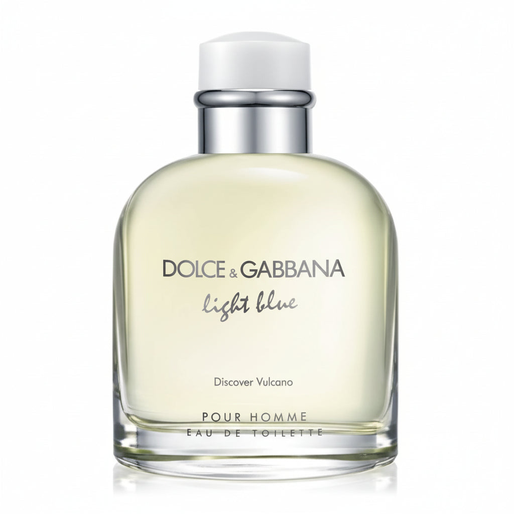 Dolce Gabbana Light Blue Discover Vulcano - For Men Eau de Toilette 4.2 oz / 125 ml