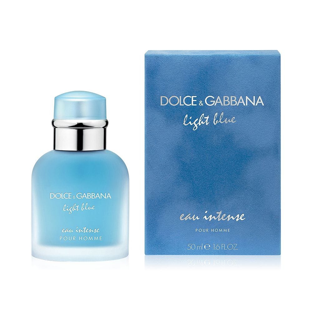 Dolce Gabbana Light Blue Eau Intense - For Men Eau de Parfum 1.6 oz / 50 ml