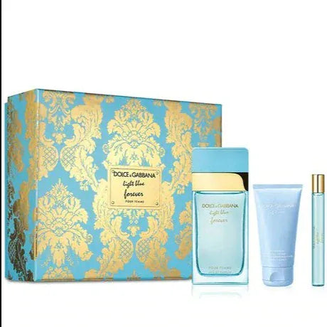 Dolce Gabbana Light Blue Forever - For Women Eau de Parfum Gift Set 3.3 oz / 100 ml