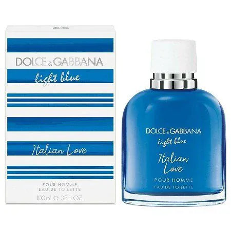 Dolce Gabbana Light Blue Italian Love - For Men Eau de Toilette 3.3 oz / 100 ml