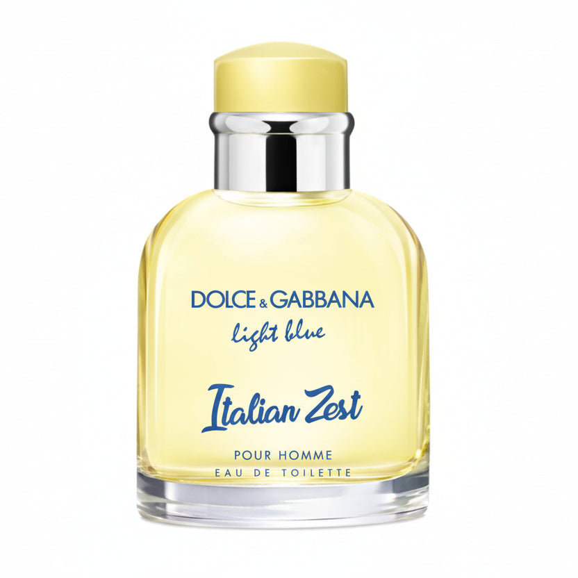 Dolce Gabbana Light Blue Italian Zest - For Men Eau de Toilette 4.2 oz / 125 ml