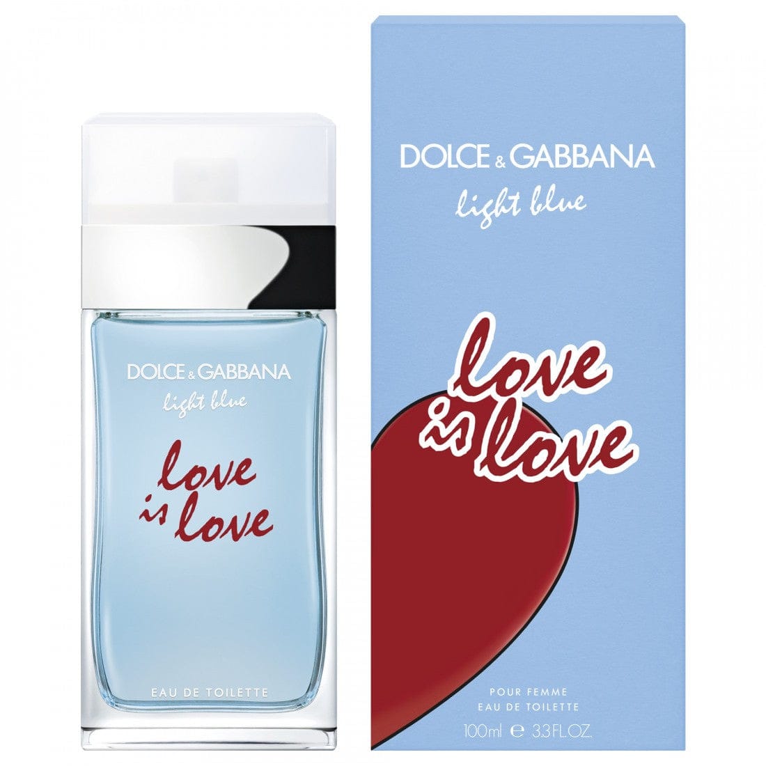 Dolce Gabbana Light Blue Love Is Love - For Women Eau De Toilette 3.3 oz / 100 ml