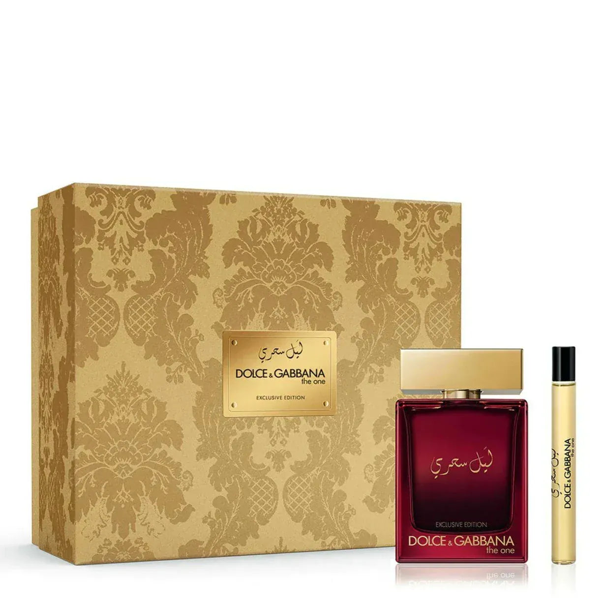 Dolce Gabbana The One Mysterious Night - For Men Eau De Parfum Gift Set 3.3 oz / 100 ml