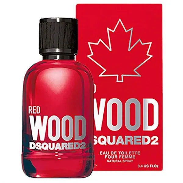 DSQUARED² Red Wood Women’s Perfume/Cologne For Women Eau de Toilette 3.4 oz / Gift Set 3.4 oz Edt 3.4 oz