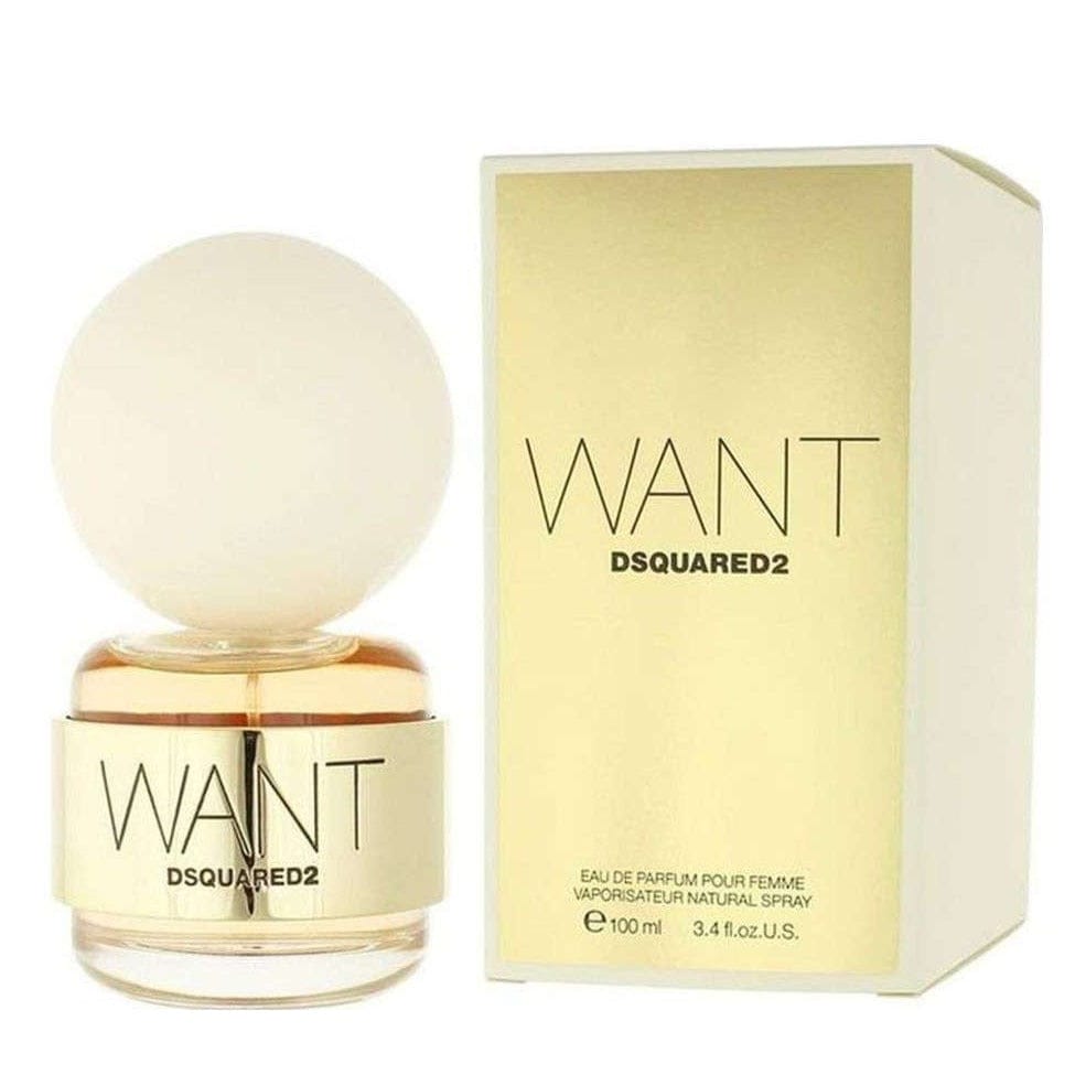 DSQUARED² Want Women’s Perfume/Cologne For Women Eau de Parfum 3.4 oz Edp