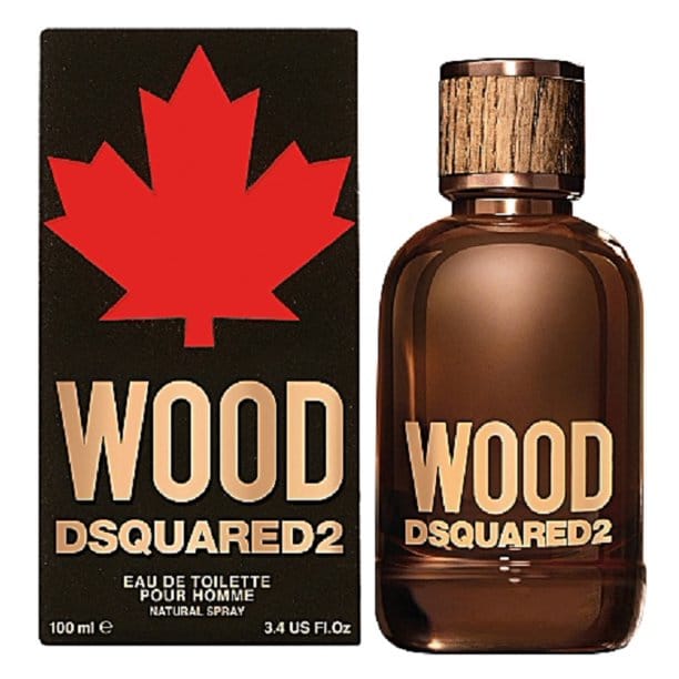 DSQUARED² Wood for Him Men’s Perfume/Cologne For Men Eau de Toilette 3.4 oz Edt