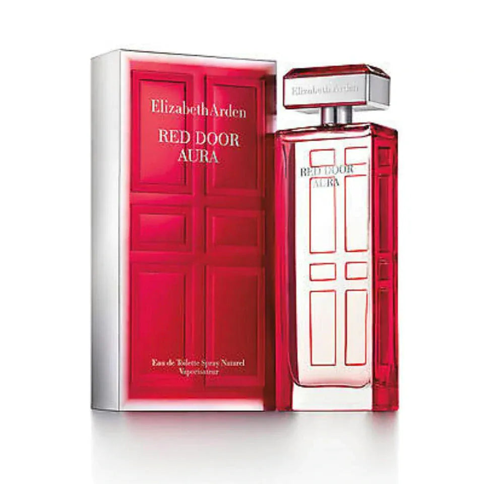 Elizabeth Arden Red Door Aura Perfume For Women Eau De Toilette Spray 3.3 Oz