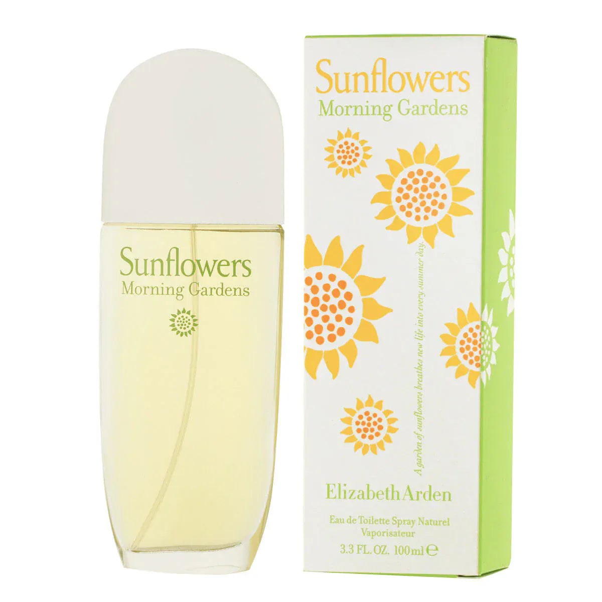Elizabeth Arden Sunflowers Morning Gardens Women’s Perfume/Cologne For Women Eau de Toilette 3.3 oz Edt