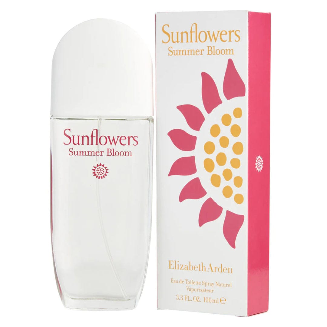 Elizabeth Arden Sunflowers Summer Bloom Women’s Perfume/Cologne For Women Eau de Toilette 3.3 oz Edt