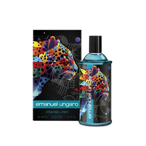 Emanuel Ungaro Emanuel Ungaro Intense For Him  Men’s Perfume/Cologne For Men Eau de Parfum 3.4 Oz Edp