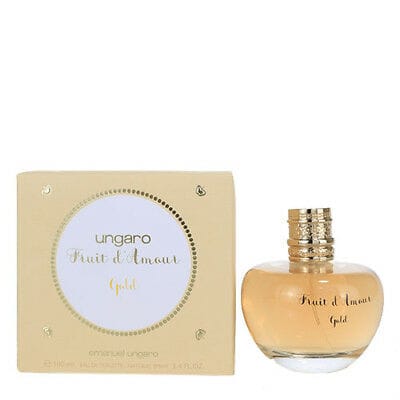 Emanuel Ungaro Fruit d'Amour Gold Perfume/Cologne For Women Eau De Toilette Spray 3.4 Oz Edt