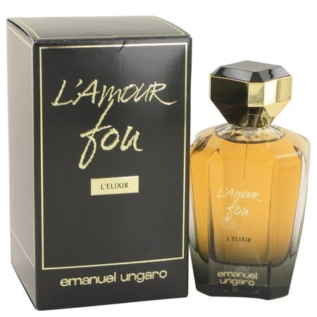 Emanuel Ungaro L'Amour Fou L'Elixir Perfume/Cologne For Women Eau De Parfum Spray 3.4 Oz Edp