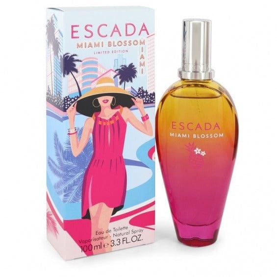 Escada Miami Blossom Perfume For Women/Cologne For Women Eau De Toilette 1.6 oz / 3.3 Oz Edt
