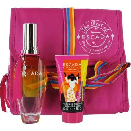 Escada Rock In Rio Limited Edition Perfume For Women Eau De Toilette 3.3 Oz / Gift Set 1.6 Oz Edt Gift Set 1.6 oz