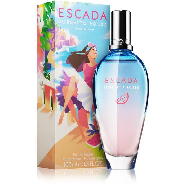 Escada Sorbetto Rosso For Women Perfume/Cologne For Women Eau de Toilette 3.3 Oz Edt