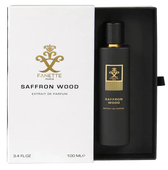 Fanette Saffron Wood Unisex /Cologne For Men & Women Eau de Parfum 3.4 Oz Edp