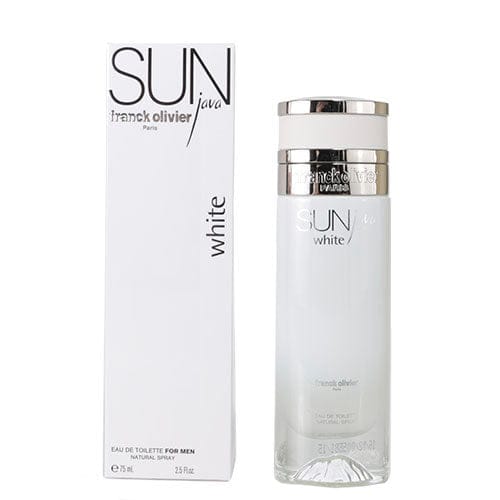 Franck Olivier Sun Java White for Men Men’s Perfume/Cologne For Men Eau de Toilette 2.5 oz Edt