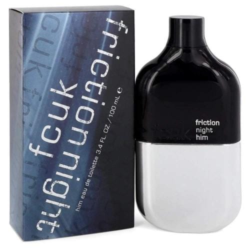 French Connection Fcuk Friction Night For Men/Cologne For Men Eau de Toilette 3.4 Oz Edt