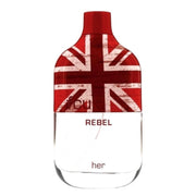 French Connection FCUK Rebel Her For Women/Cologne For Women Eau de Parfum 3.4 Oz Edp